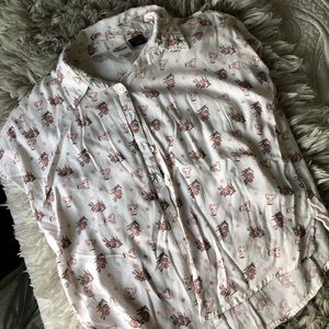 moana button up shirt